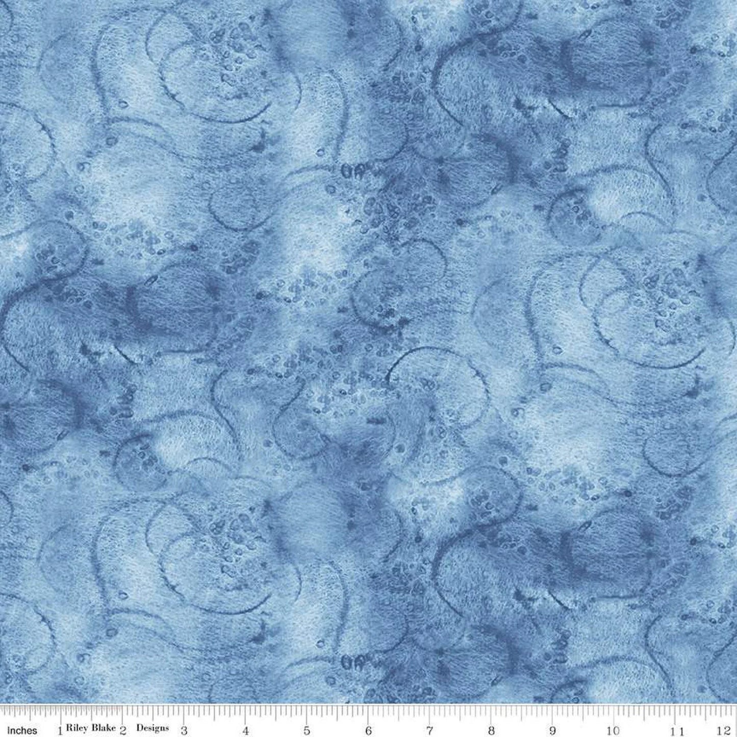 Riley Blake | Watercolor Swirl | Sky | J Wecker Frisch