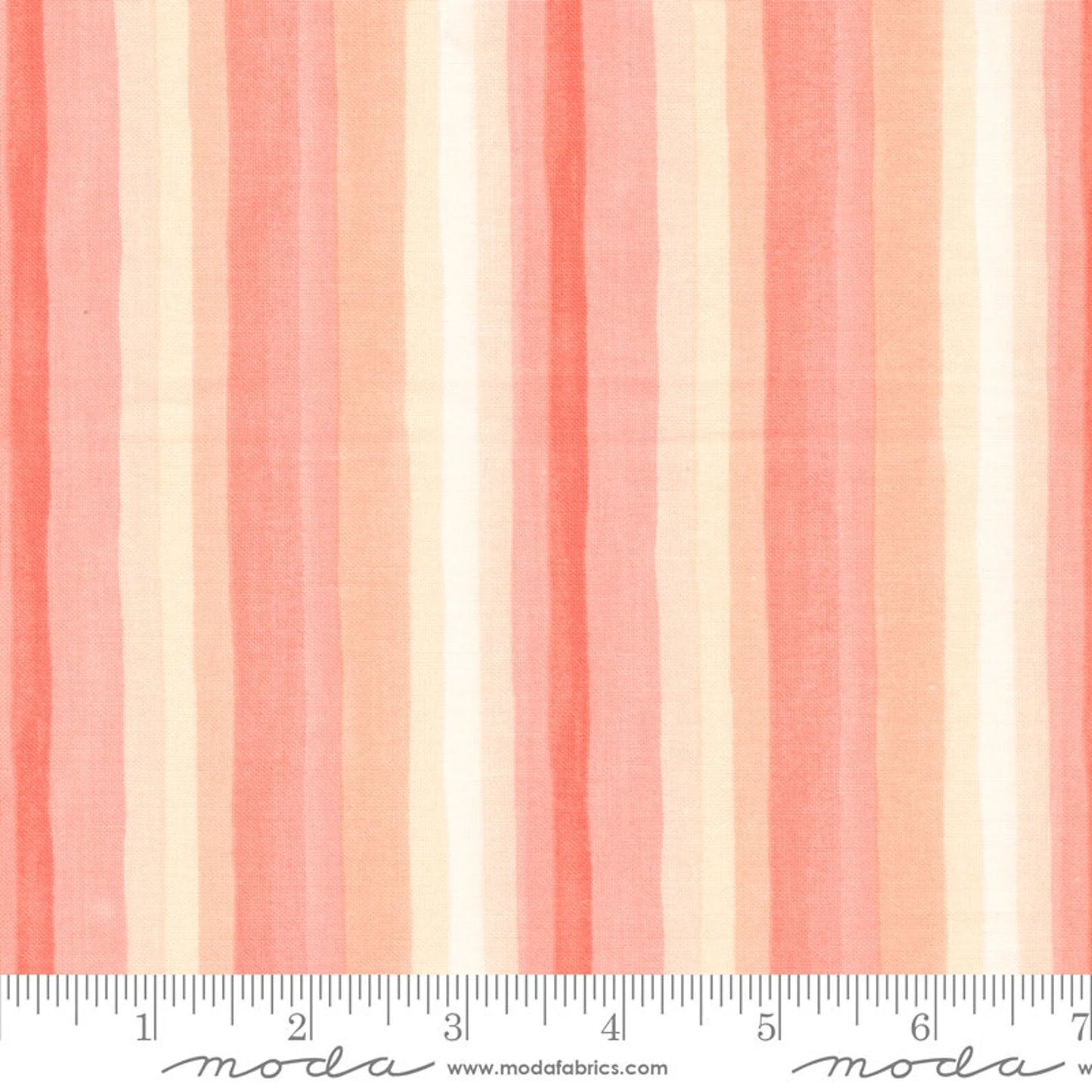 Moda | Willow | 1 Canoe 2 | Stripe | Peony