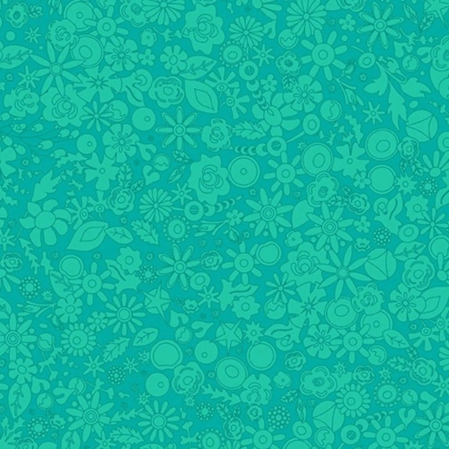Sun Print 2024 by Alison Glass Woodland Teal
