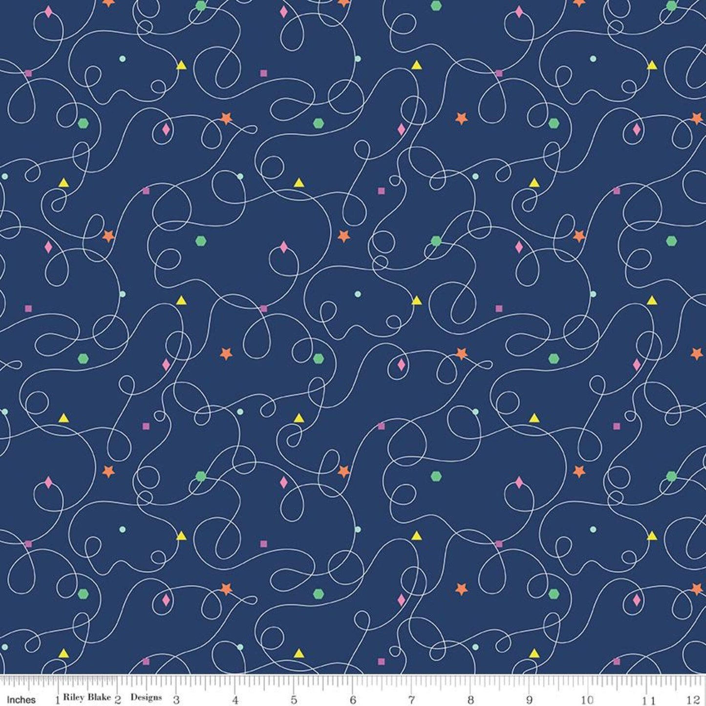 Riley Blake Effervescence Navy