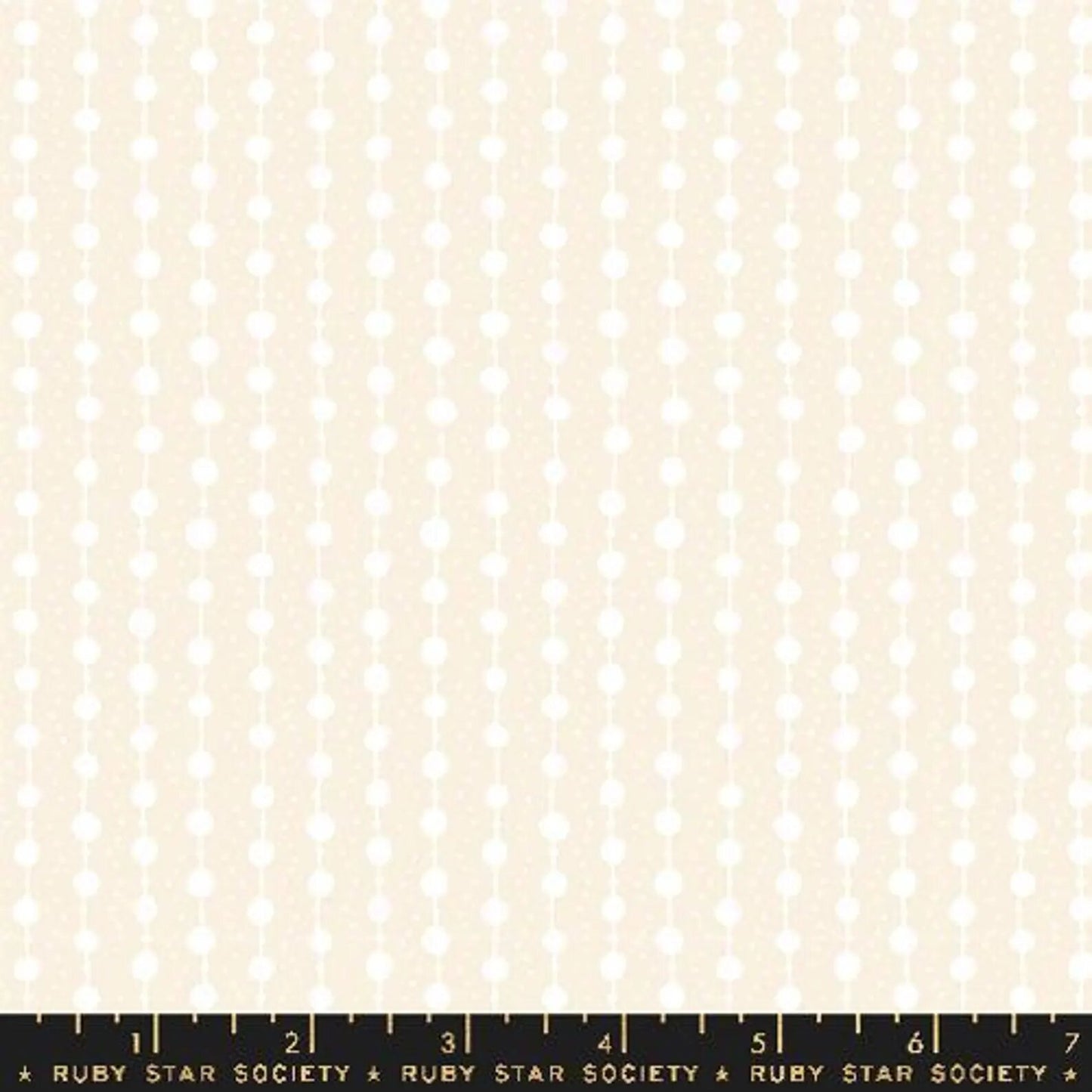 Ruby Star | Endpaper | Jen Hewett | Pearls | Natural