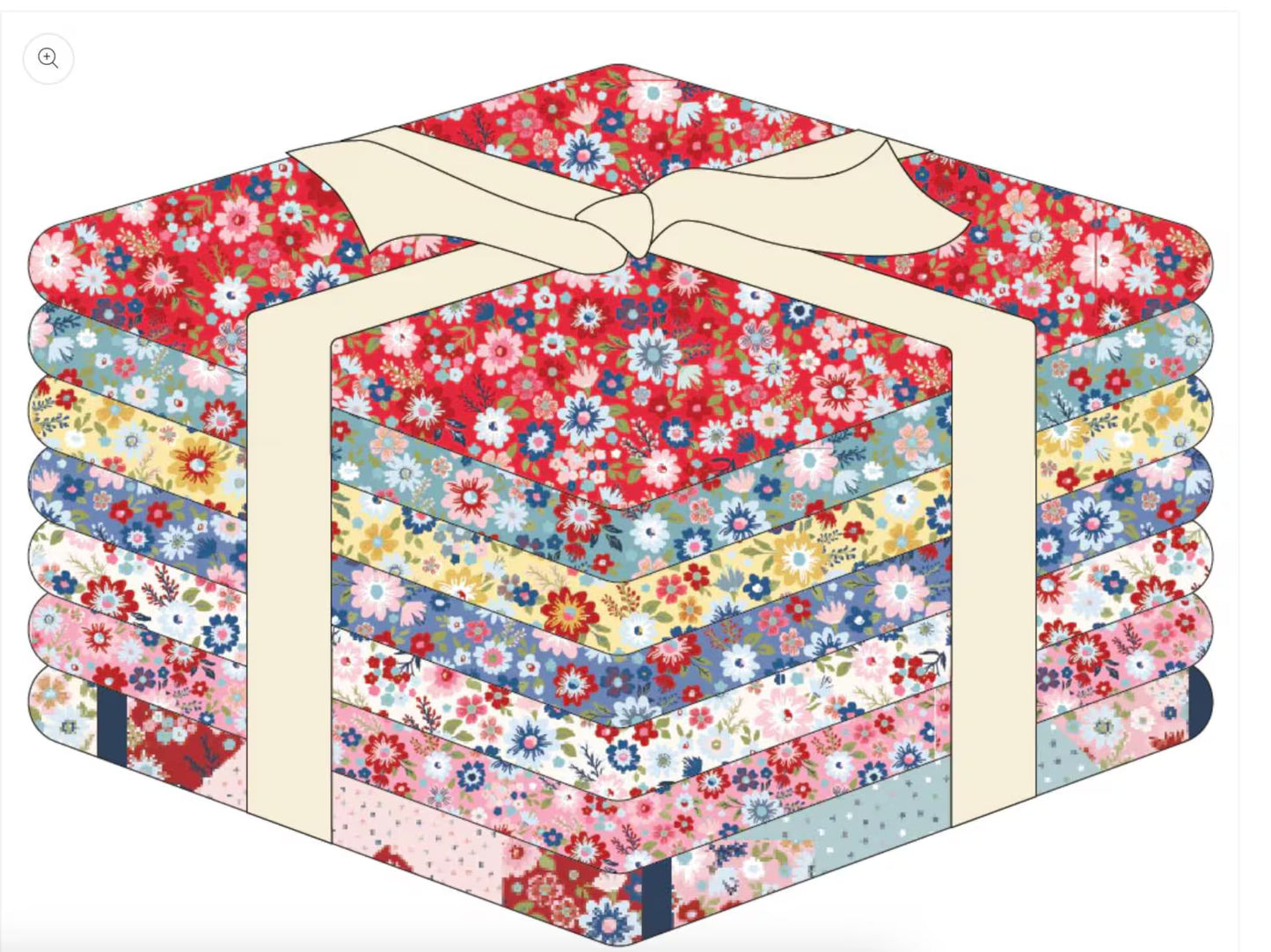 Poppie Cotton | Hooray | Fat Quarter Bundle (7)