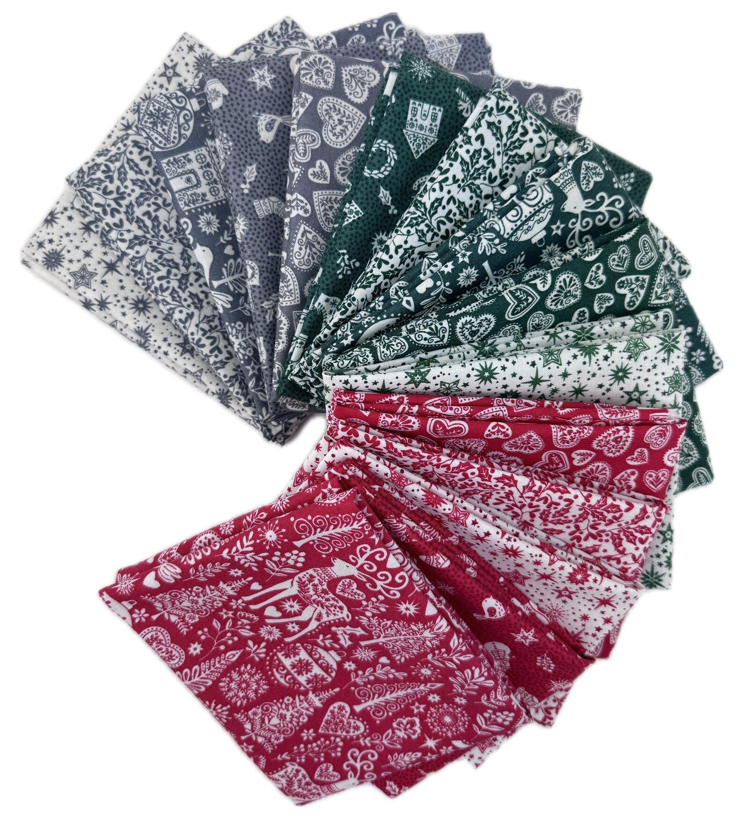 Andover | Scandi | Makower UK | Fat Quarter Bundle (15)