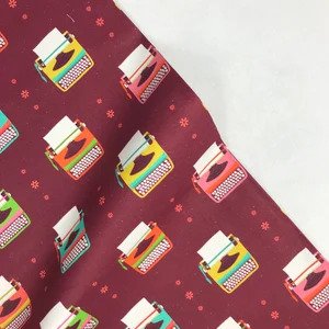 Paintbrush | 9 to 5 | Typewriters | Maroon