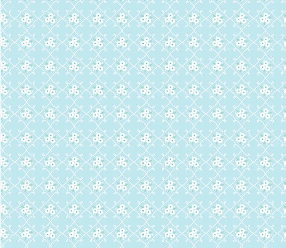 Poppie Cotton | Market Day | Rosie Fence | Teal