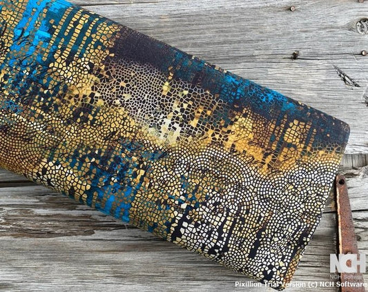 Free Spirit | Tim Holtz | Abandoned II | Gilded Mosaic | Gold