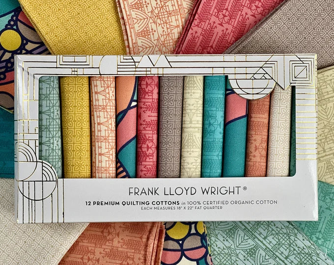 Fat Quarter Bundle (12) | Cloud9 | Box | Frank Lloyd Wright