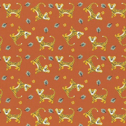 Paintbrush Studio | Tiger Garden Tiger Field | Rust