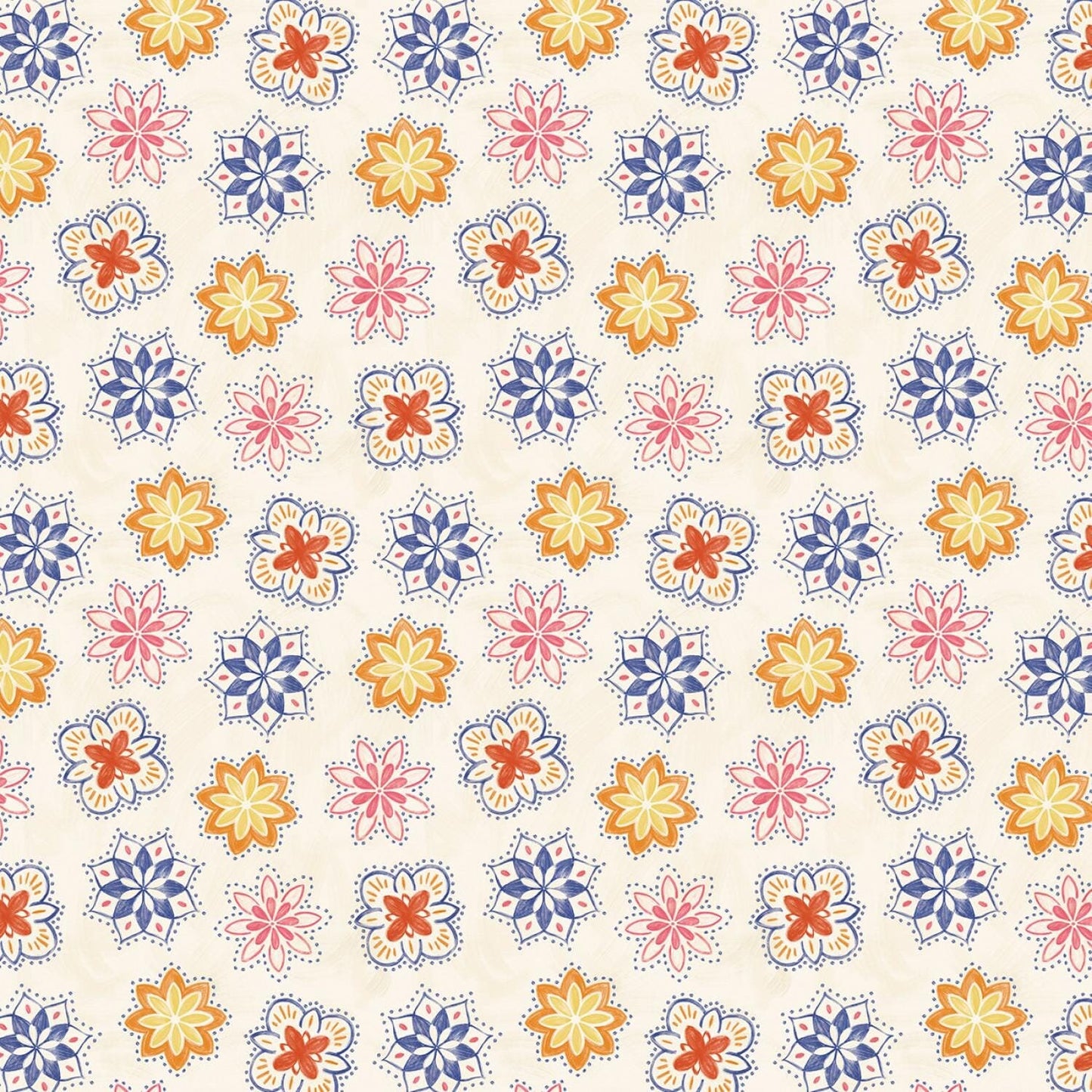 P&B Textiles | Cyprus Tossed Medallions