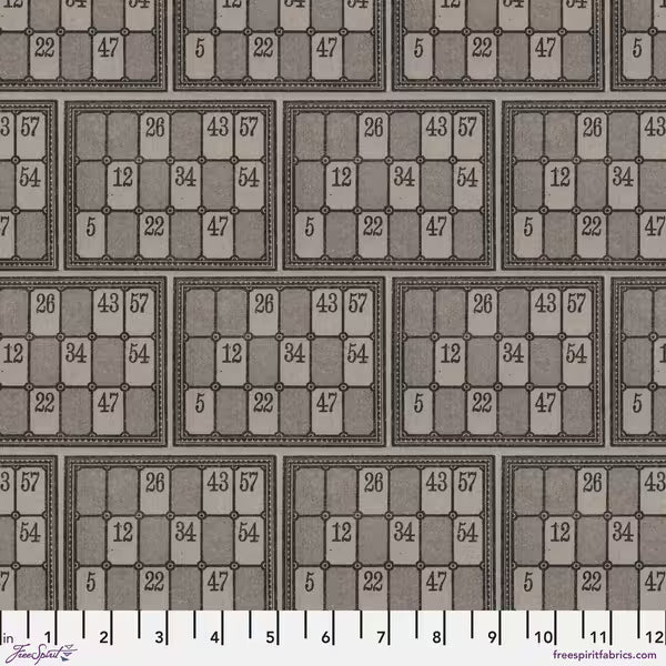 FreeSpirit | Tim Holtz | Palette Charcoal | Charcoal Numbers | Charcoal