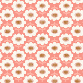 Cotton + Steel | Fox & Flutter | Morning Bloom - Warm Earth | LV1001-WE1