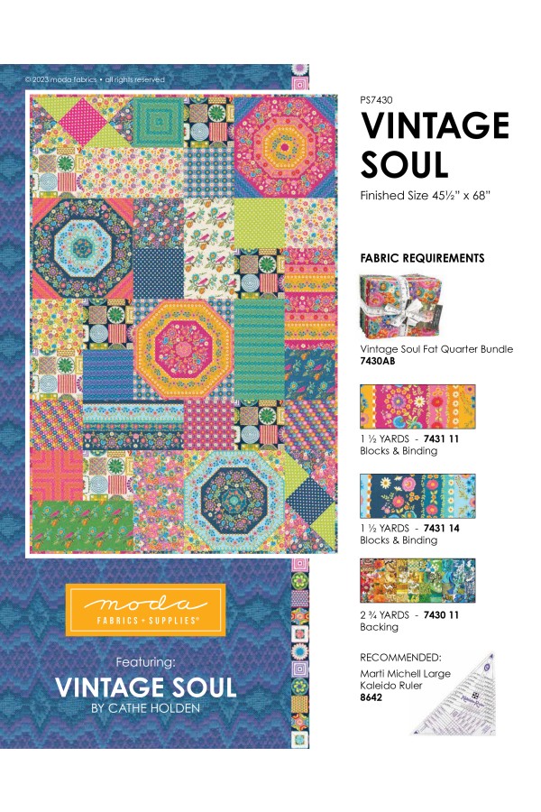 Moda | Vintage Soul | Cathe Holden | Quilt Pattern