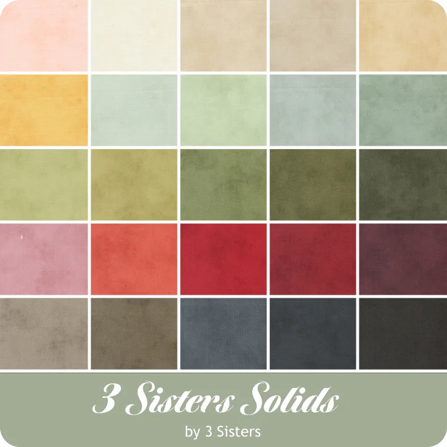 Moda | 3 Sisters | Solids | Layer Cake