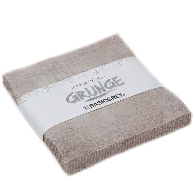 Moda | Grunge | Basic Grey | 5" Charm Pack