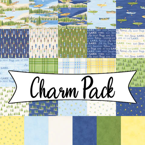 Moda | On Lake Time | Deb Strain | 5" Charm Pack