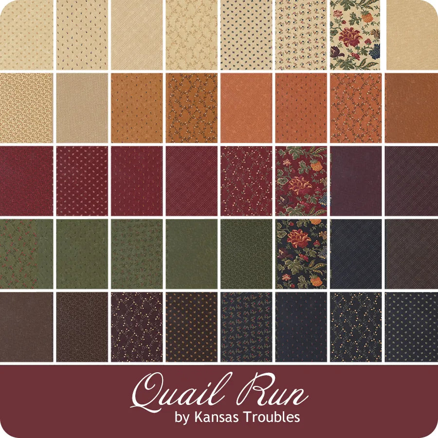 Moda | Kansas Troubles Quilters | Quail Run | Layer Cake