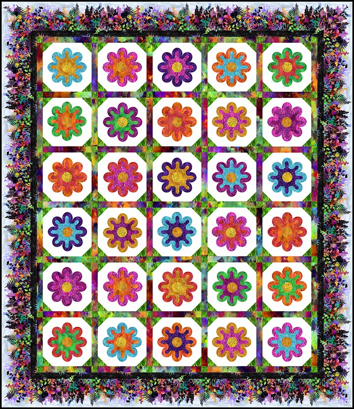 In The Beginning Fabrics | Jason Yenter | Urban Jungle Quilts | Contains 5 Quilt Patterns