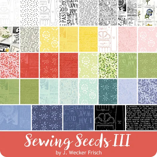 Riley Blake | J. Wecker Frisch | Sewing Seeds III | Layer Cake