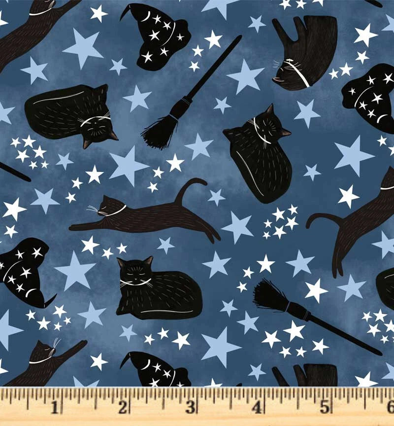 P&B | Practical Magic | Cat Toss Hat | Blue