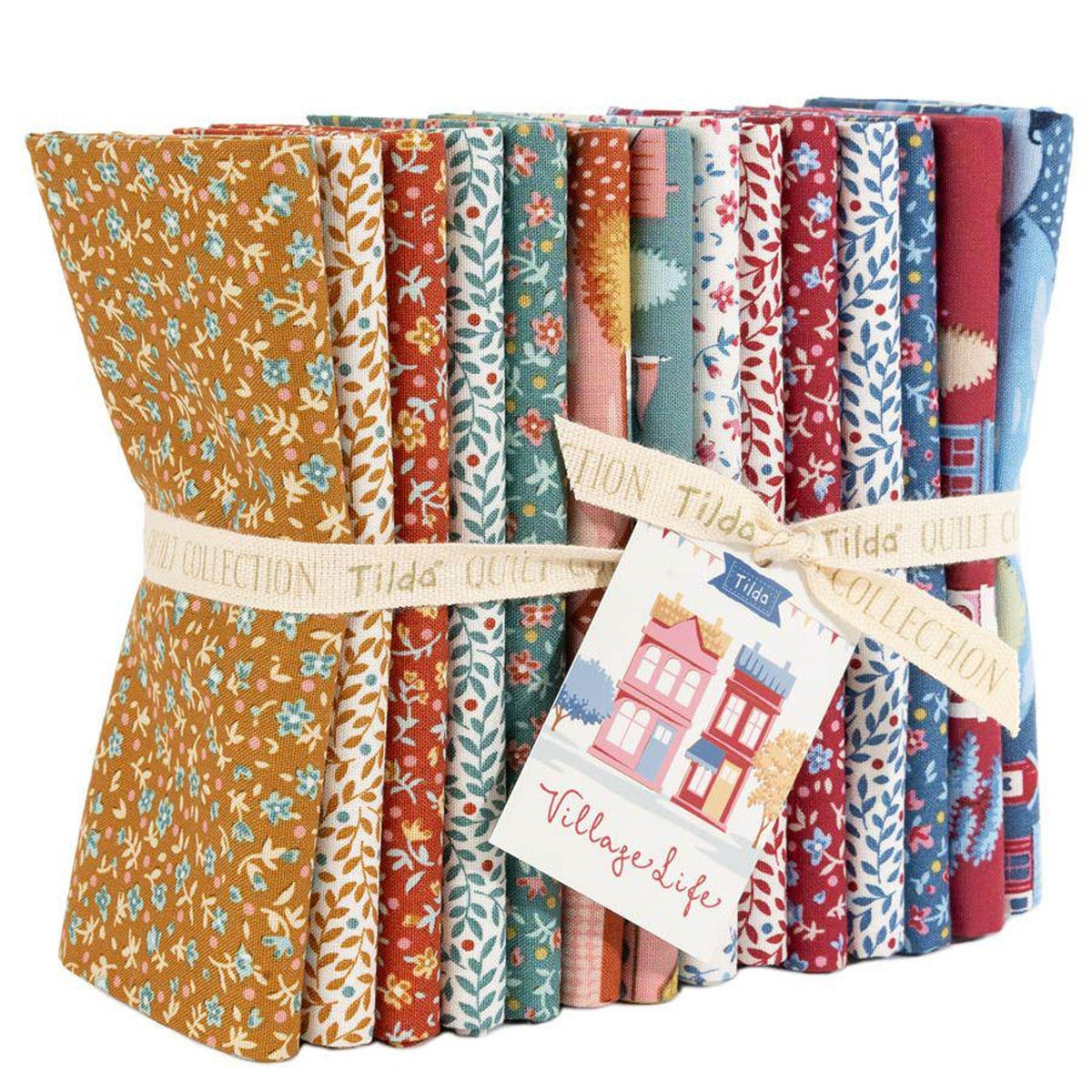Tilda | Village Life | Blenders | Fat Quarter Bundle | 14PC