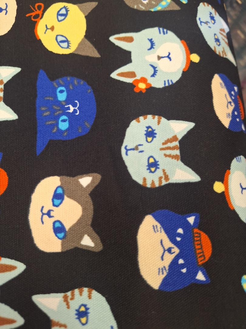 Sevenberry | Cat faces | Black