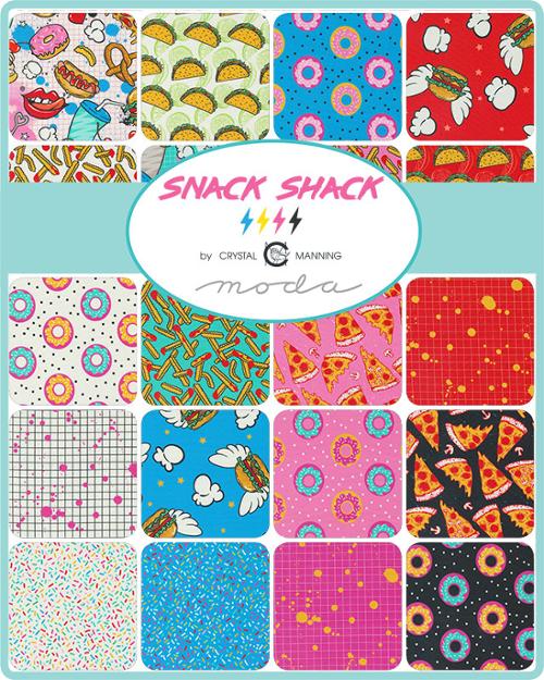 Moda | Snack Shack | Crystal Manning | 5" Charm Pack