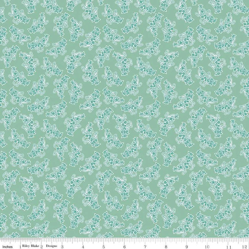 Riley Blake | Stitch | Lori Holt | Seaglass