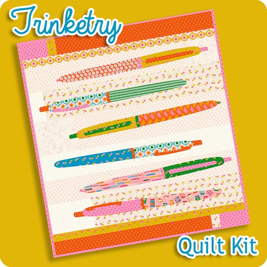 Ruby Star | Melody Miller | Trinketry | Quilt Kit