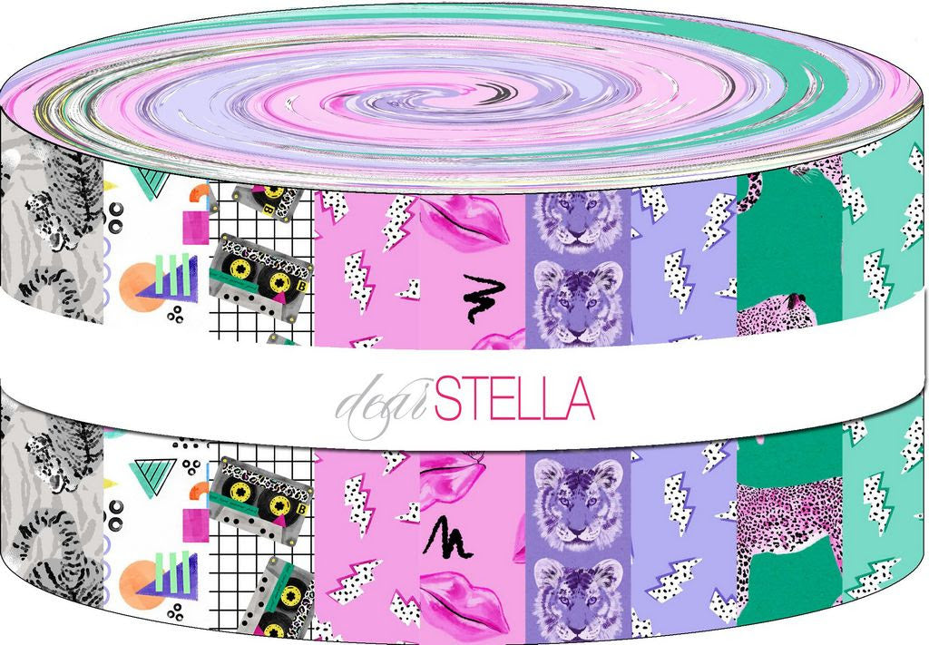Dear Stella | Mix Tape | 2 1/2" Strips Pack | 40 Colors