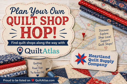 Plan Your Own Quilt Shop Hop with QuiltAtlas