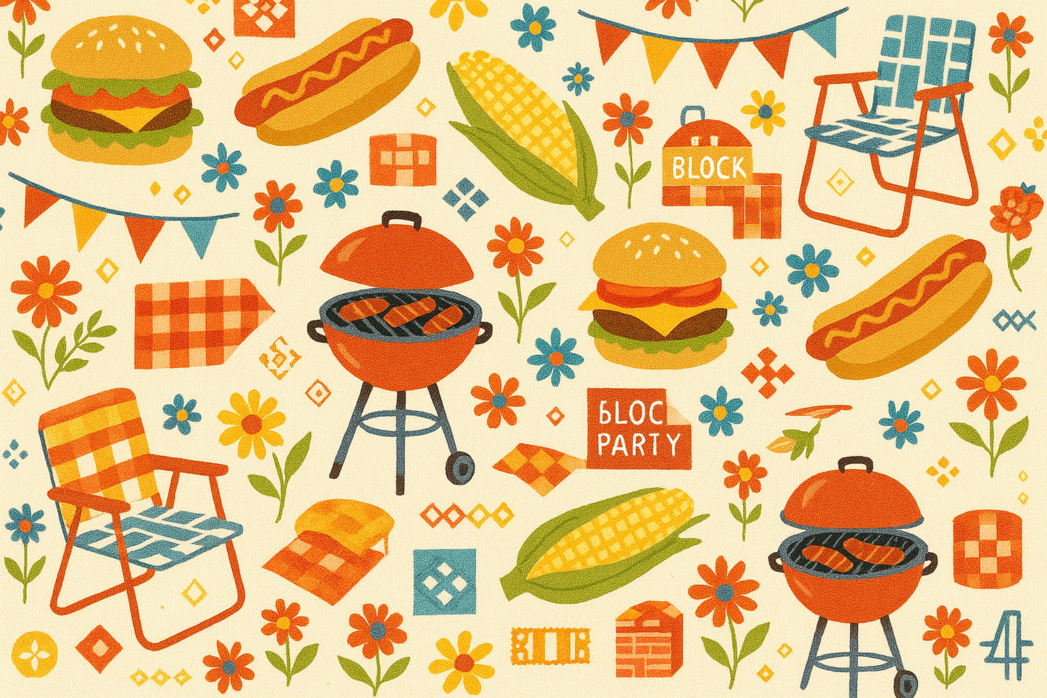 BBQ Block Party (Paintbrush Studio by Austin Chapman)