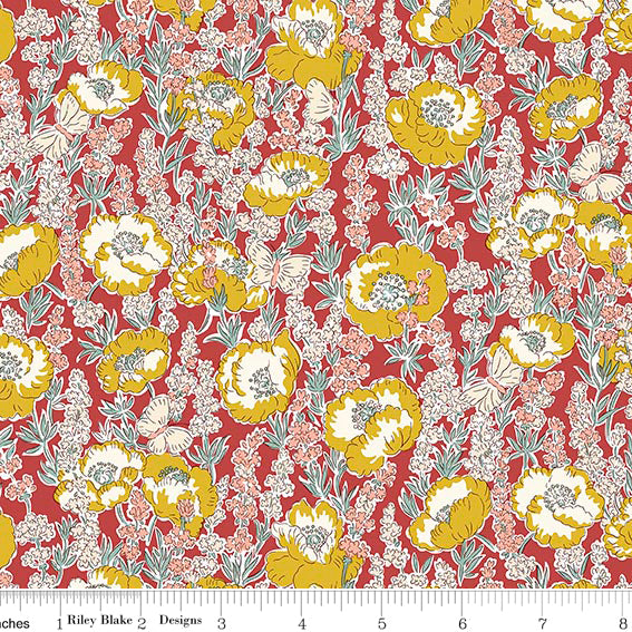 Liberty | Meadow Flowers | Poppy Breeze B