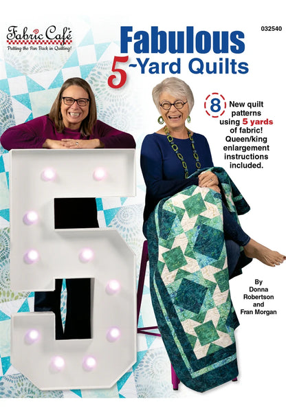 Book | Fabric Café | Fabulous 5-Yard Quilt Pattern Book