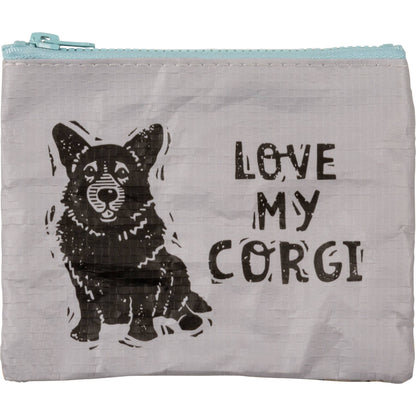Love My Corgi Zipper Wallet