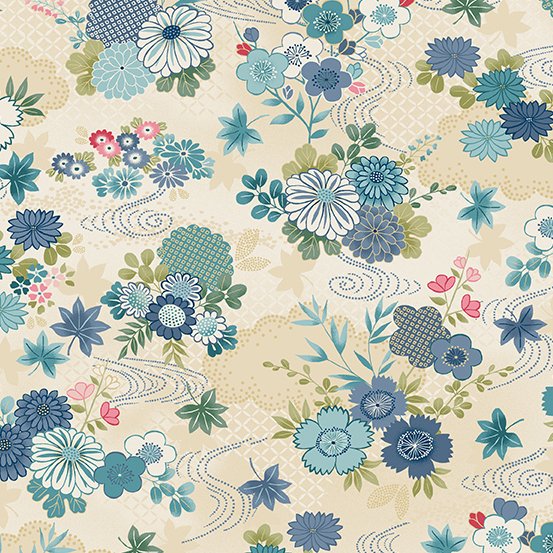 Makower UK | Kasumi | Pattern 043 | Color Q