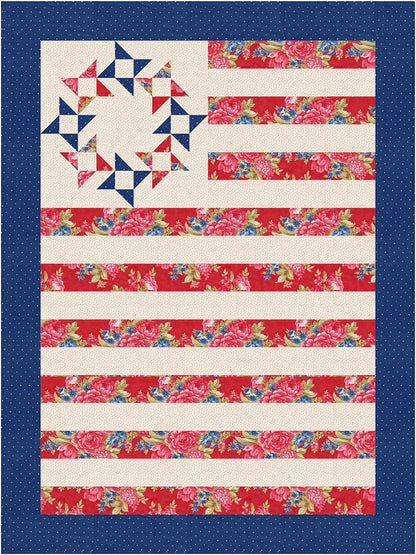 Pattern | Fabric Café | Freedom 3-Yard Quilt Pattern