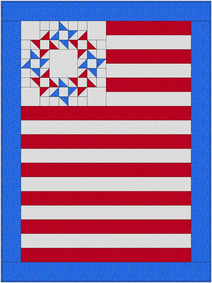 Pattern | Fabric Café | Freedom 3-Yard Quilt Pattern