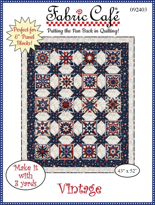 Pattern | Fabric Café | Vintage 3-Yard Quilt Pattern