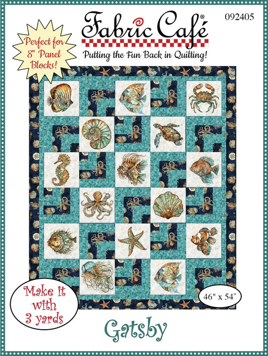 Pattern | Fabric Café | Gatsby 3-Yard Quilt Pattern