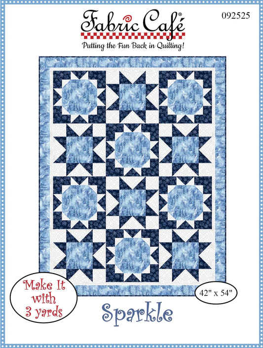 Pattern | Fabric Café | Sparkle 3-Yard Quilt Pattern