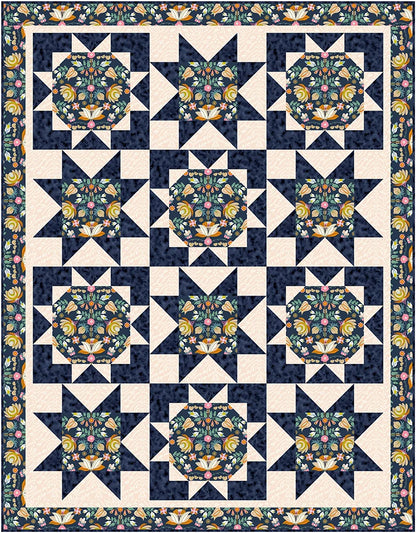 Pattern | Fabric Café | Sparkle 3-Yard Quilt Pattern