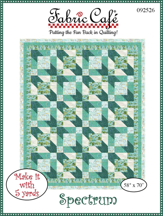 Pattern | Fabric Café | Spectrum 5-Yard Quilt Pattern