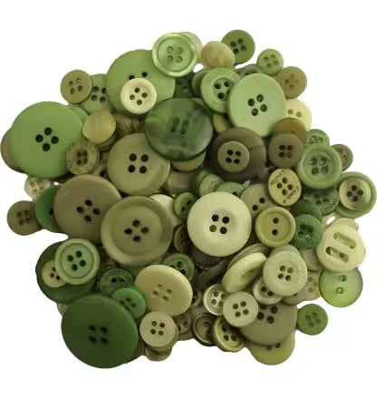Buttons Galore & More Small Button Jar - Leafy Green