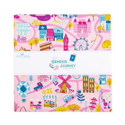 Riley Blake | Genesis Hall | The Genesis of a Journey | 10" Charm Pack