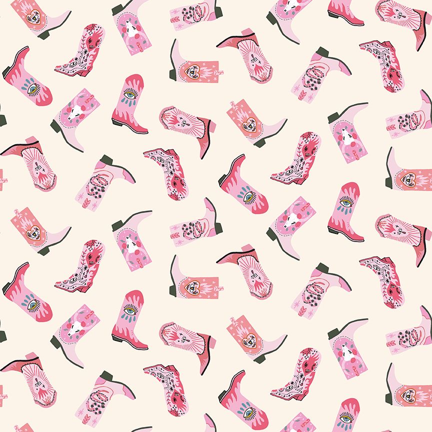 Dear Stella | Pink Pony Club | Yeehaw | Cream | STELLA-D3693