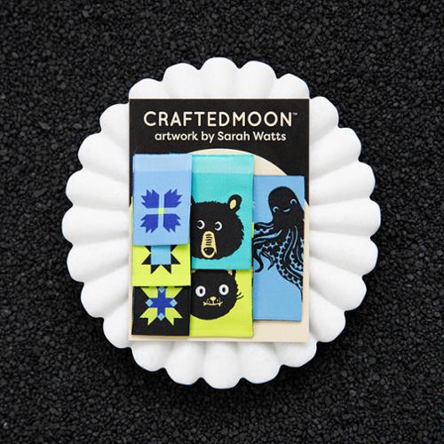 Crafted Moon | Sarah Watts | Labels | Faves 1 | 6ct