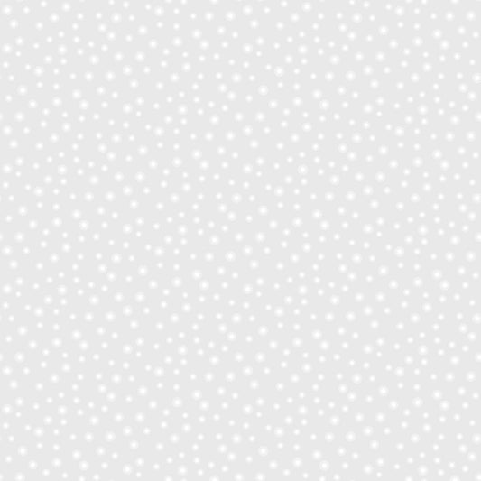 Northcott | Patrick Lose | Basically Black & White | White | Starbursts | 10722-10