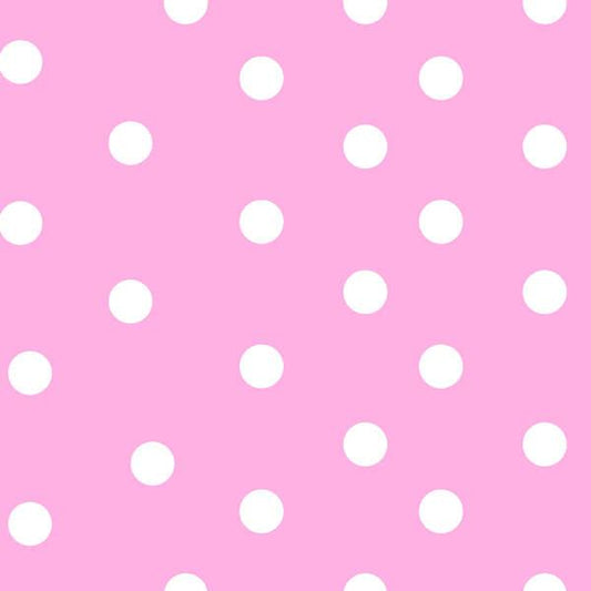 Fabri-Quilt, Inc. | Fluffy Flannel Dots | Pink