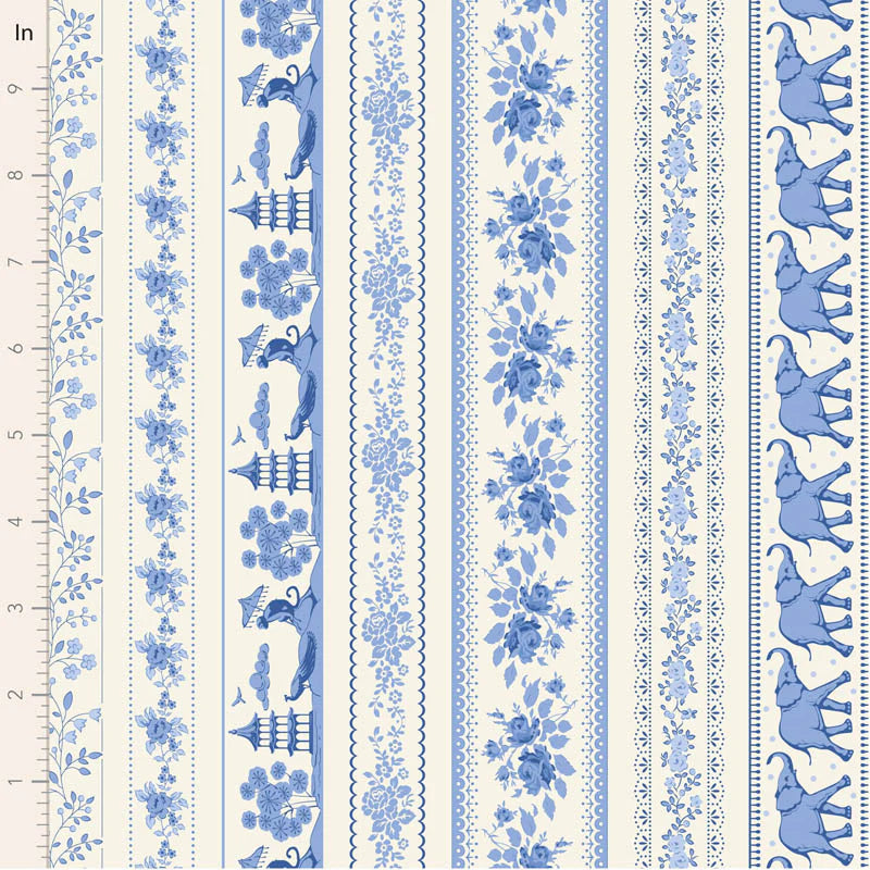 Tilda | Something Blue | Borders | Blue