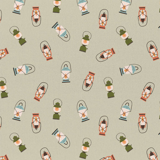 Paintbrush Studio | Vintage Camping | Lanterns Sage